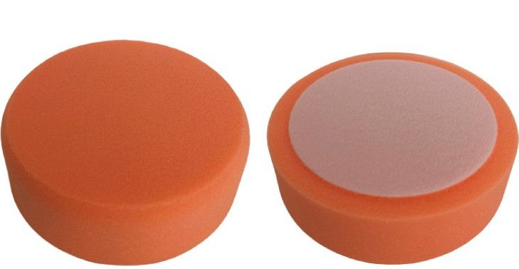 Esponja de pulido naranja